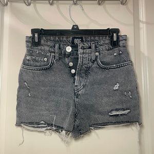 Urban Outfitters Black Cutoff Shorts